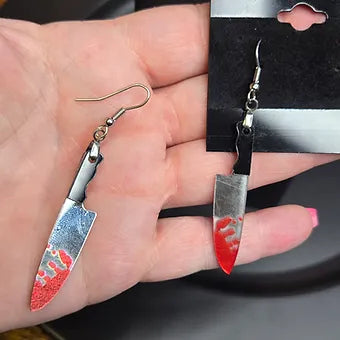 Spooky Acrylic Halloween Earrings