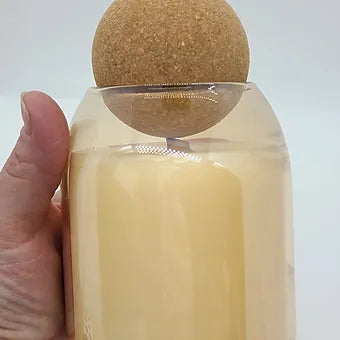 Cork Ball Glass Luxury Candles