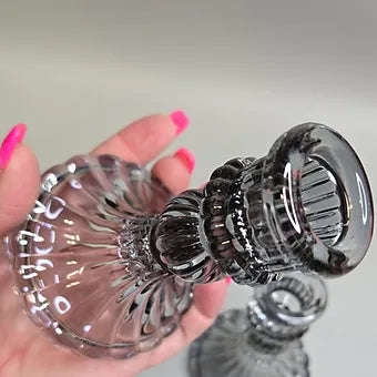 Glass Taper Candle holders