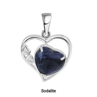 Double heart pendant