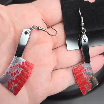 Spooky Acrylic Halloween Earrings