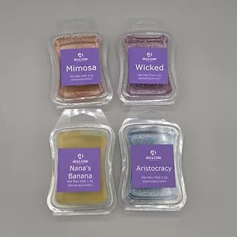 Scented Glitter Gel Wax Melts