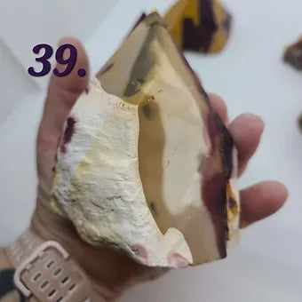 Mookaite Jasper Sharp Raw Semi Polished Tower Points