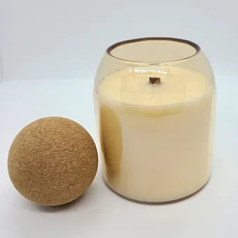 Cork Ball Glass Luxury Candles