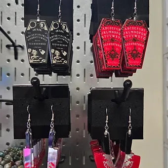 Spooky Acrylic Halloween Earrings