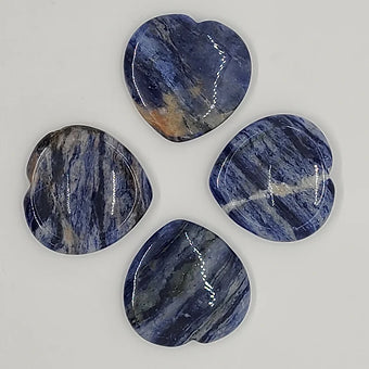 Heart Shaped Worrystones-Pocket Crystals