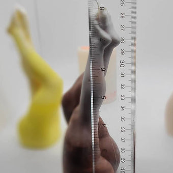 Female Legs (Crura) Sculptural Pillar Candle