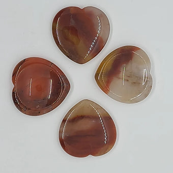 Heart Shaped Worrystones-Pocket Crystals