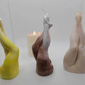 Female Legs (Crura) Sculptural Pillar Candle