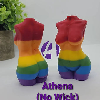 Rainbow Pride | Goddess Body Candle