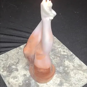Female Legs (Crura) Sculptural Pillar Candle