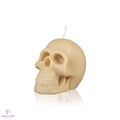 Large Human Skull Candle