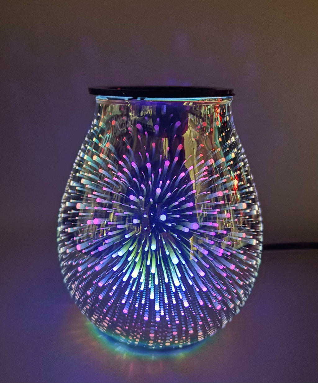 Starburst Glass Mirrored Electric Wax Warmer