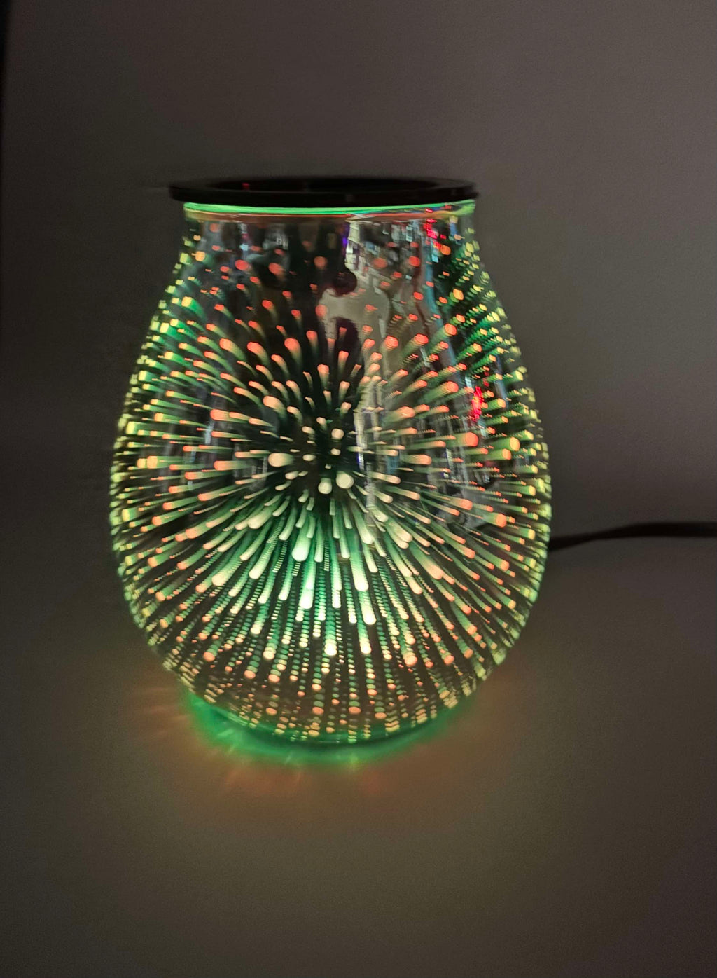 Starburst Glass Mirrored Electric Wax Warmer