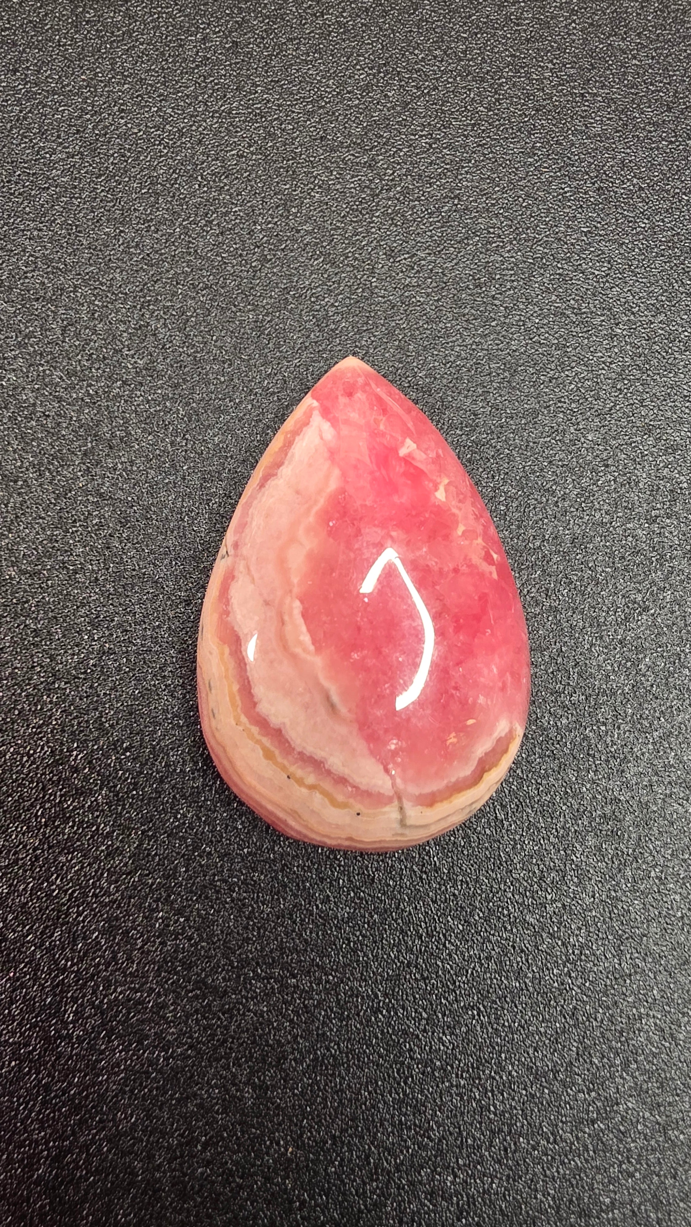Genuine Rhodochrosite Cabochons — Argentine, Hand-Selected