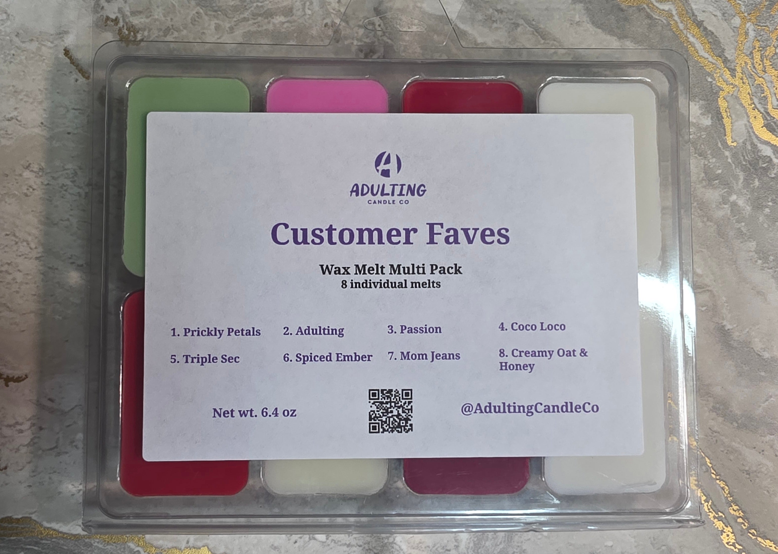 Wax Melt Variety Sample Packs