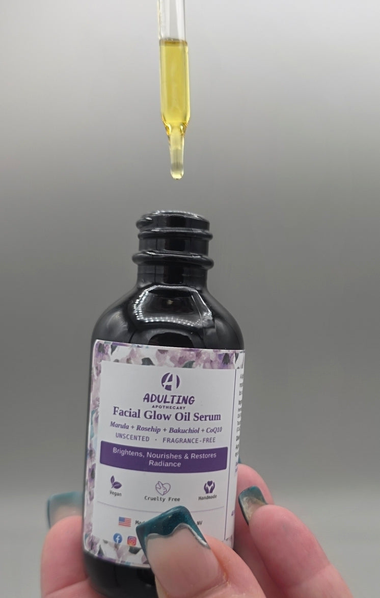 Facial Glow Oil Serum by Adulting Apothecary