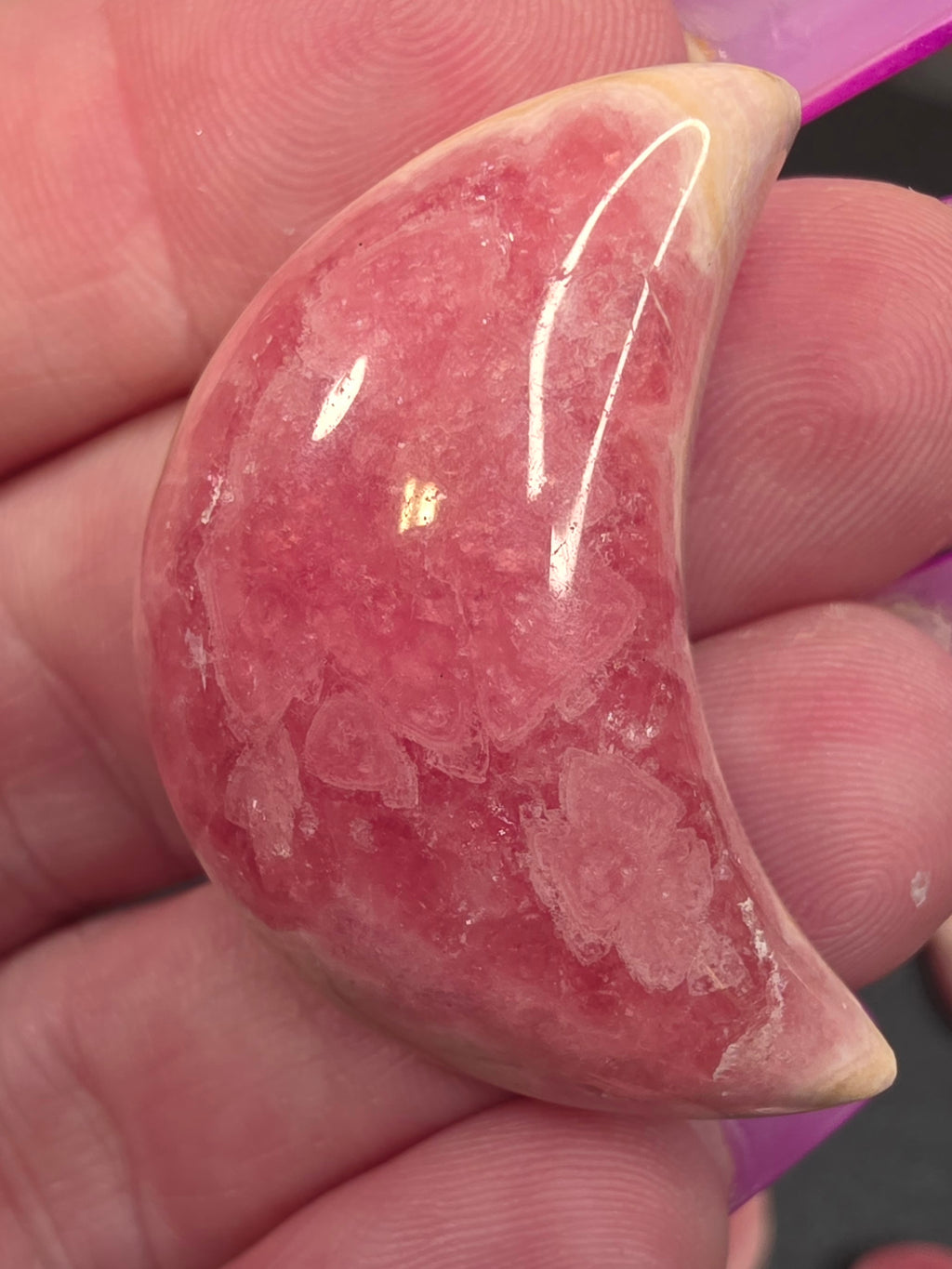 Genuine Rhodochrosite Cabochons — Argentine, Hand-Selected
