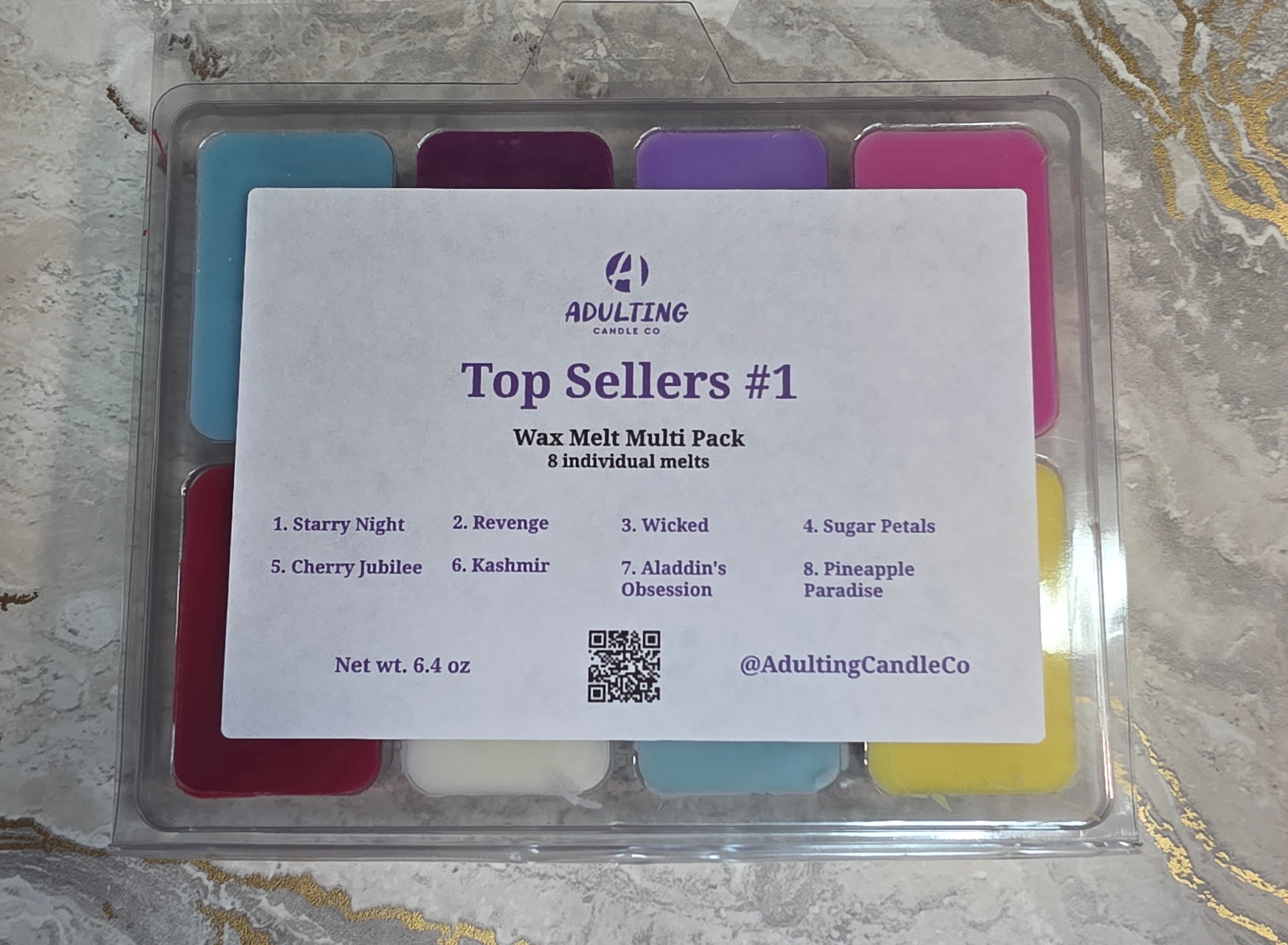Wax Melt Variety Sample Packs