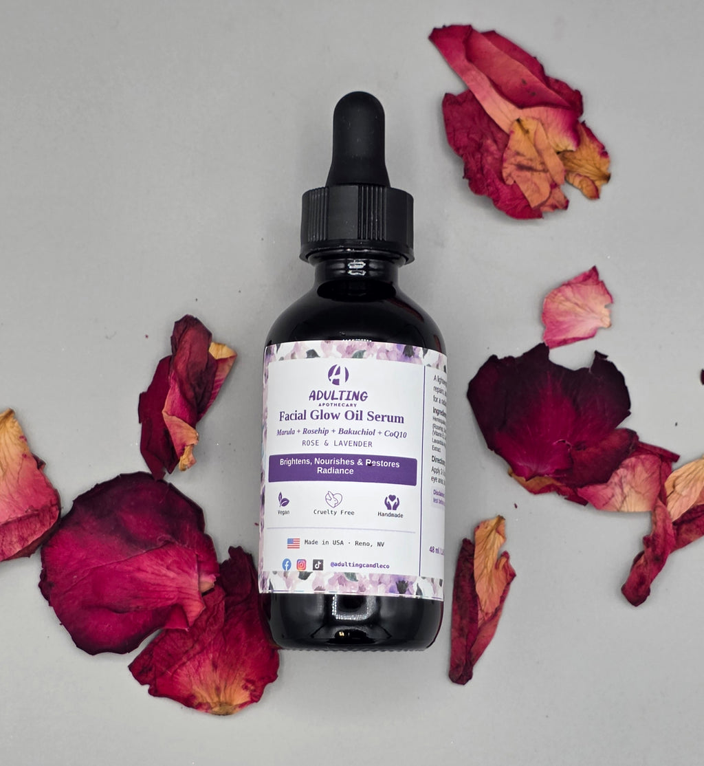 Facial Glow Oil Serum by Adulting Apothecary