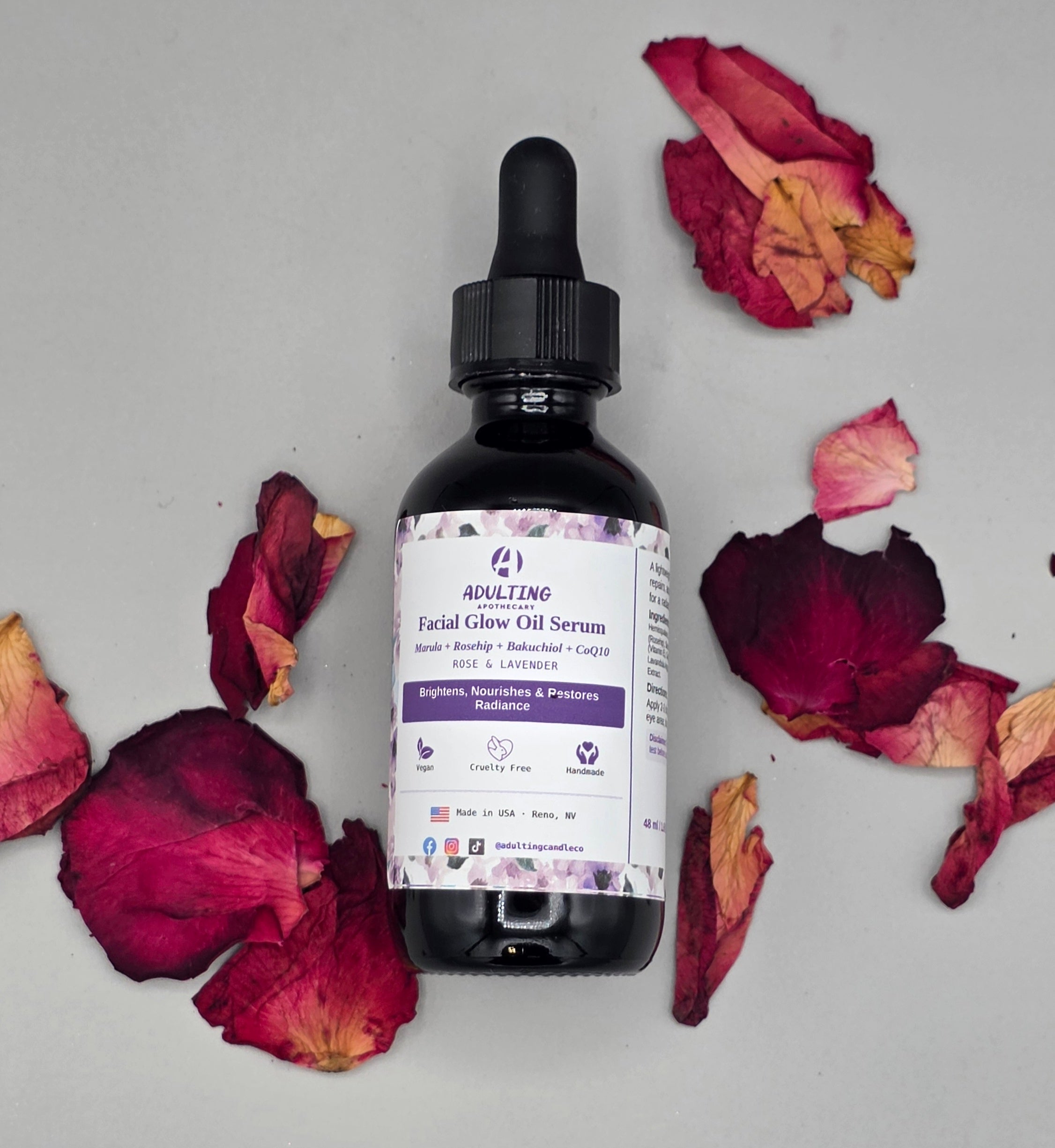 Facial Glow Oil Serum by Adulting Apothecary