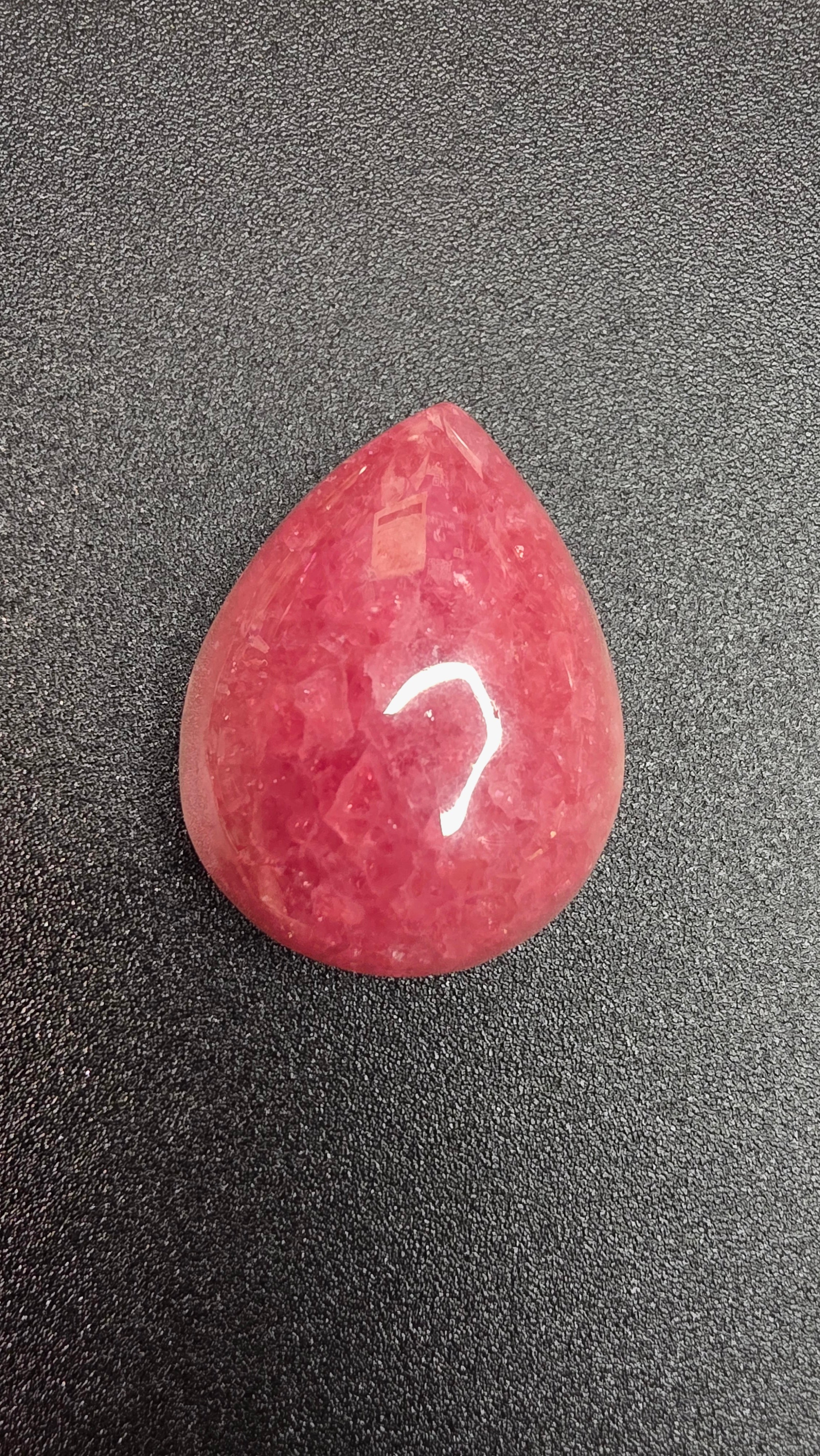 Genuine Rhodochrosite Cabochons — Argentine, Hand-Selected