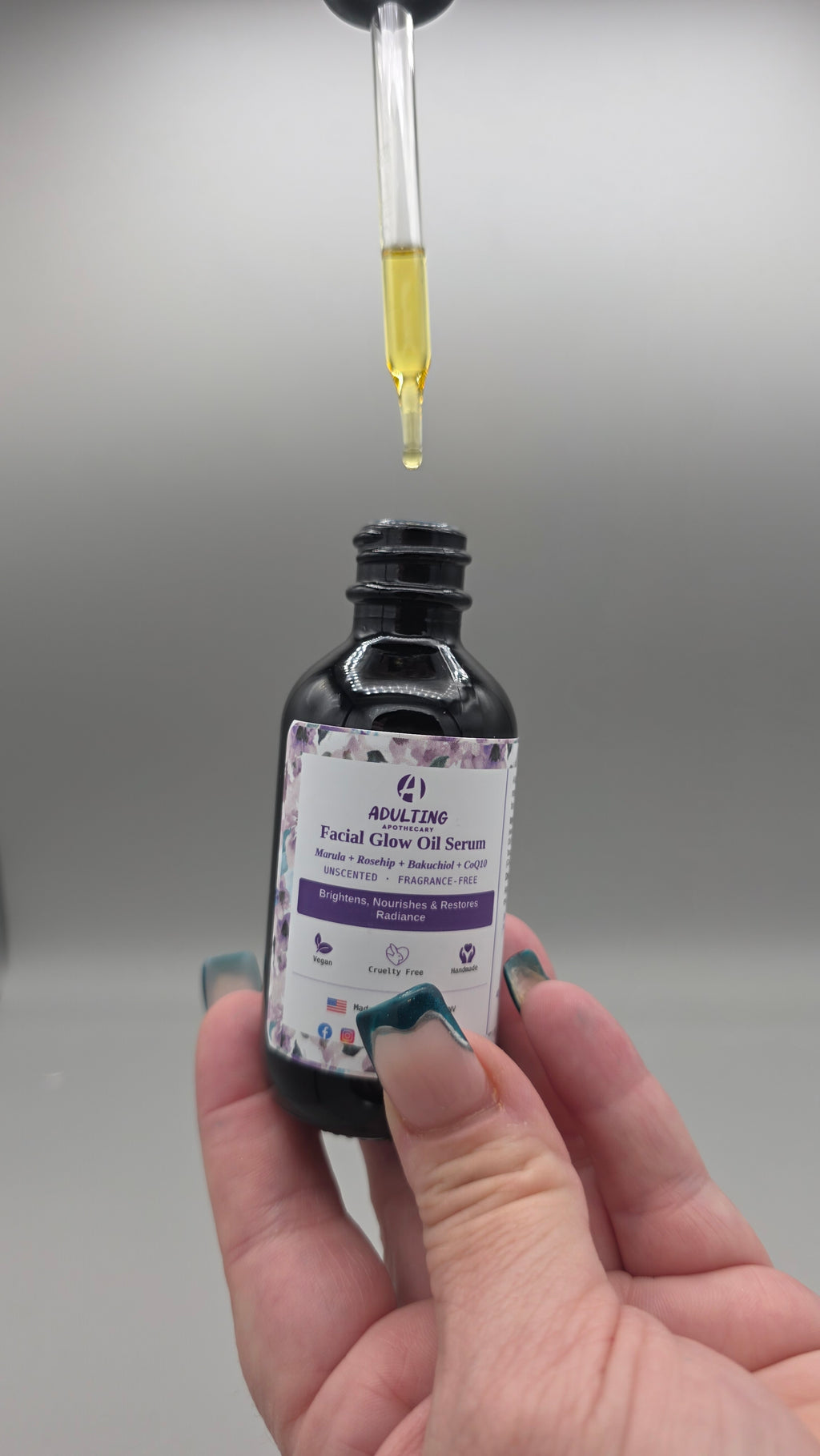 Facial Glow Oil Serum by Adulting Apothecary