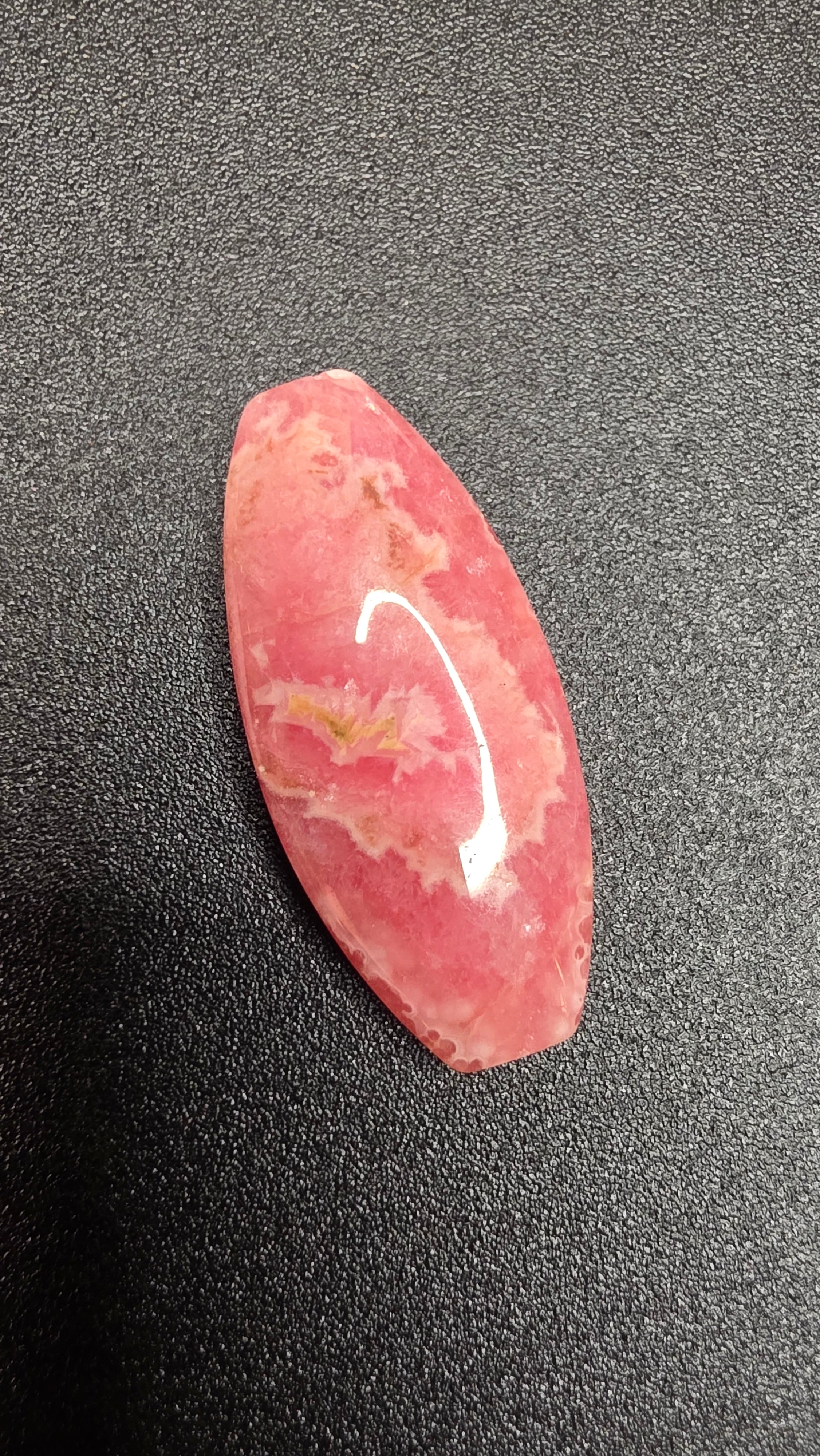 Genuine Rhodochrosite Cabochons — Argentine, Hand-Selected