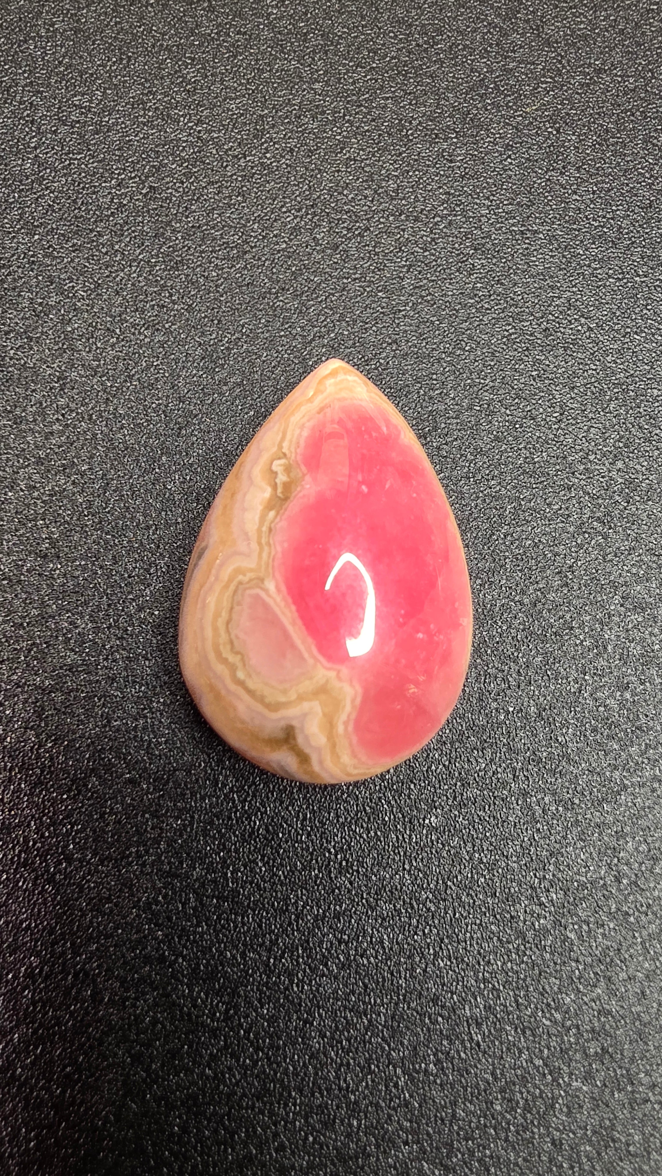 Genuine Rhodochrosite Cabochons — Argentine, Hand-Selected