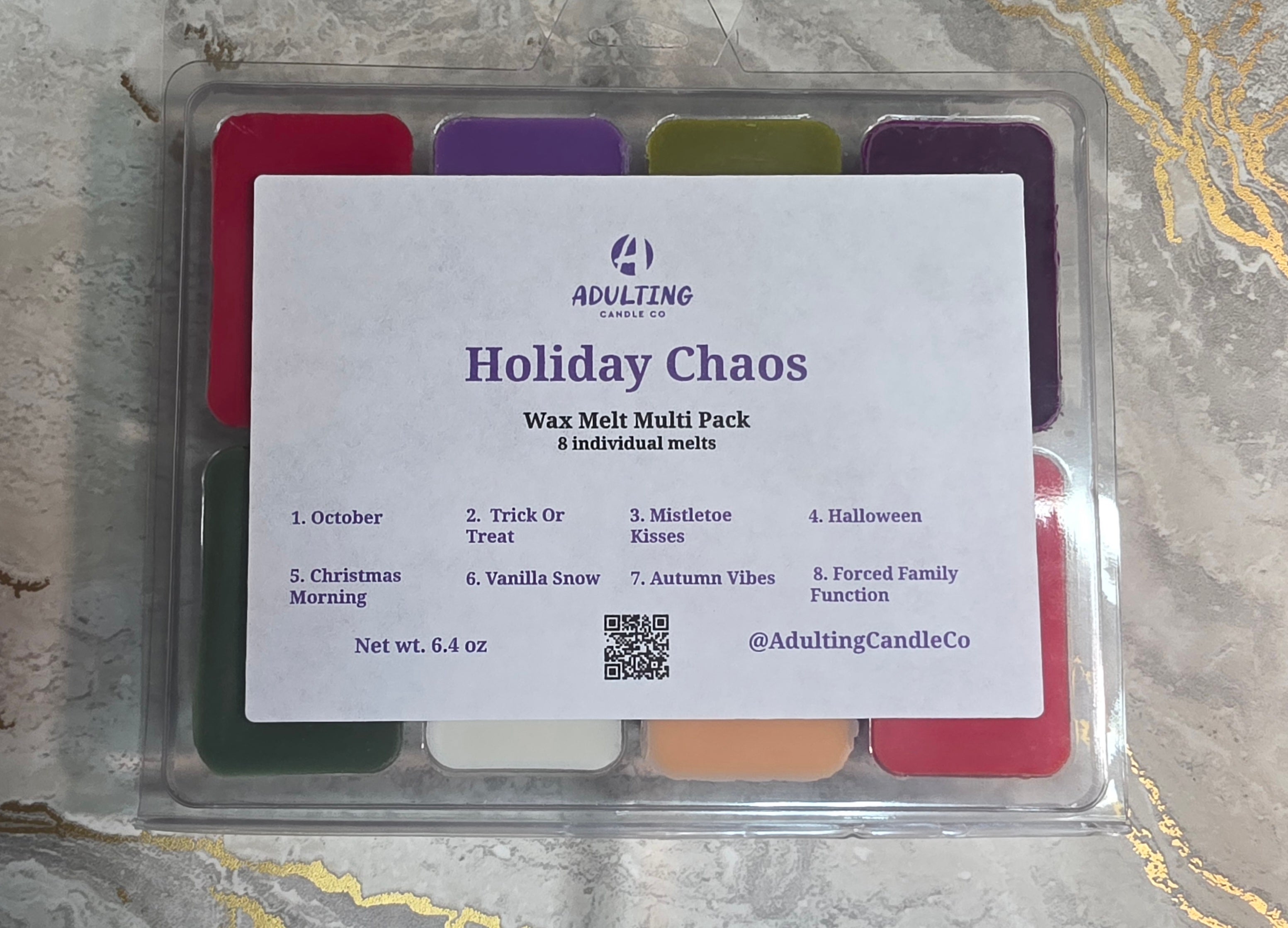 Wax Melt Variety Sample Packs