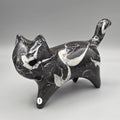 Orthoceras Fossil Cat Carving | Genuine Fossil Stone | Hand-Carved